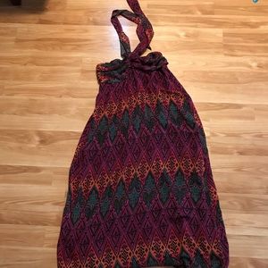 XL Xhilaration halter maxi dress